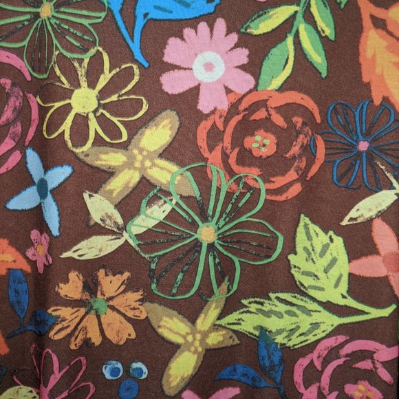 LULAROE Carly Tropical Dress S - Picture 2 of 4